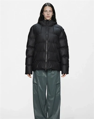 Rains - Alta Puffer Jakke -  Black